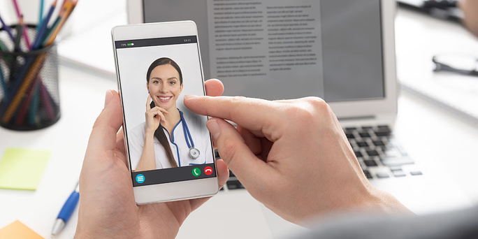 A woman wanting to learn more about The Truth About Getting the Abortion Pill Through Telehealth